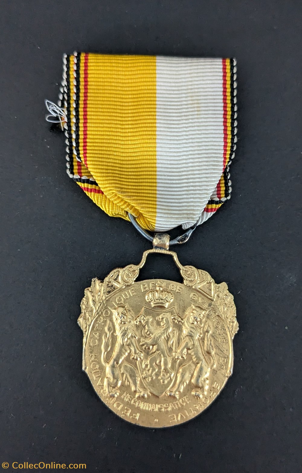 medailles belgique aps medaille de la federation catholique belge gymnique et sportive