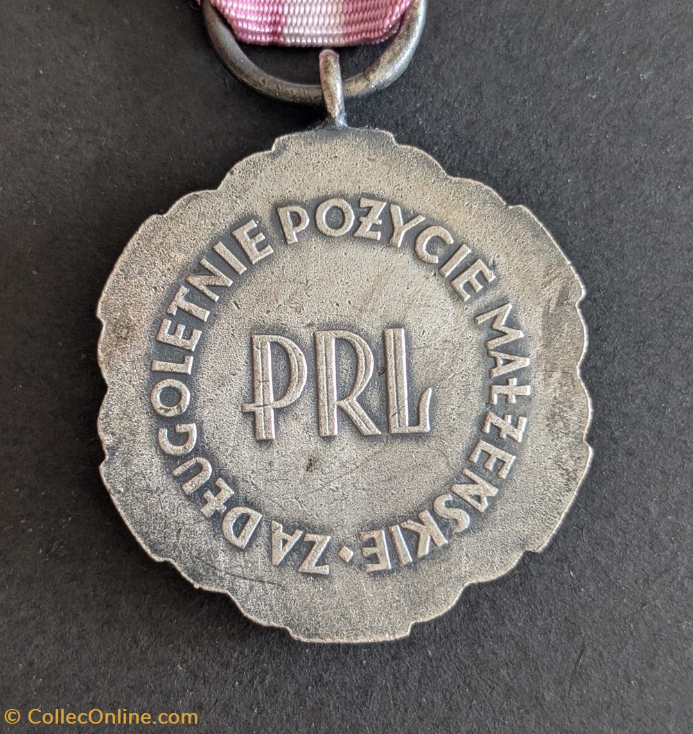 Médaille pour une vie conjugale de longue durée medailles pologne medaille pour une vie conjugale de longue duree