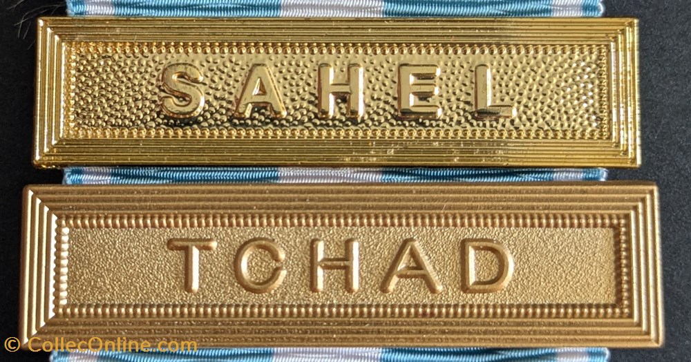 medailles france medaille outre mer sahel tchad