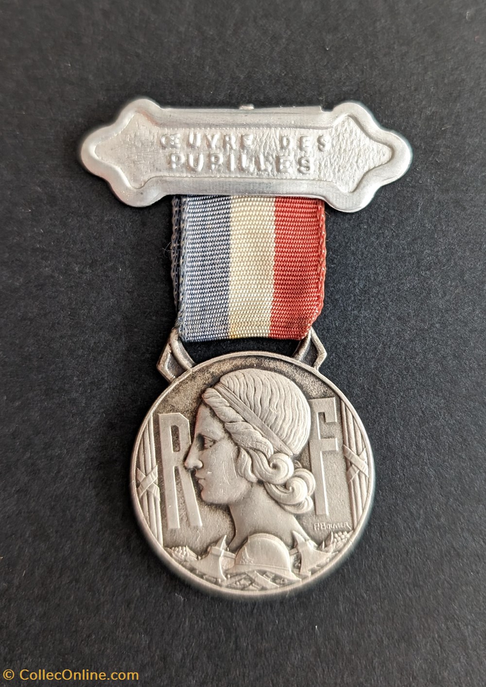 medailles medaille de l oeuvre des pupilles des sapeurs pompiers francais