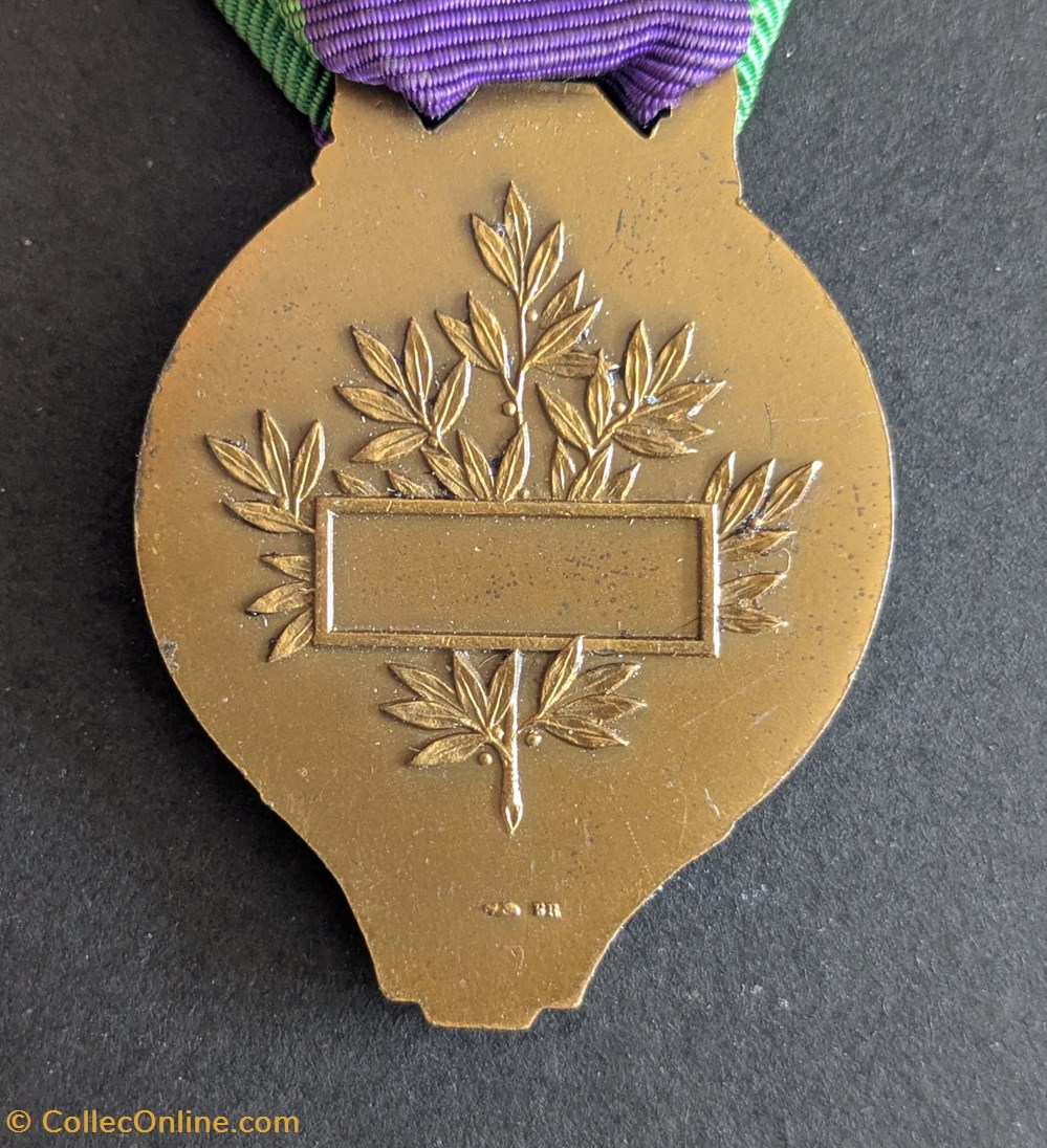 Médaille de l'Union des fanfares trompettes tambours et clairons de France medailles medaille de union des fanfares trompettes tambours et clairons de france