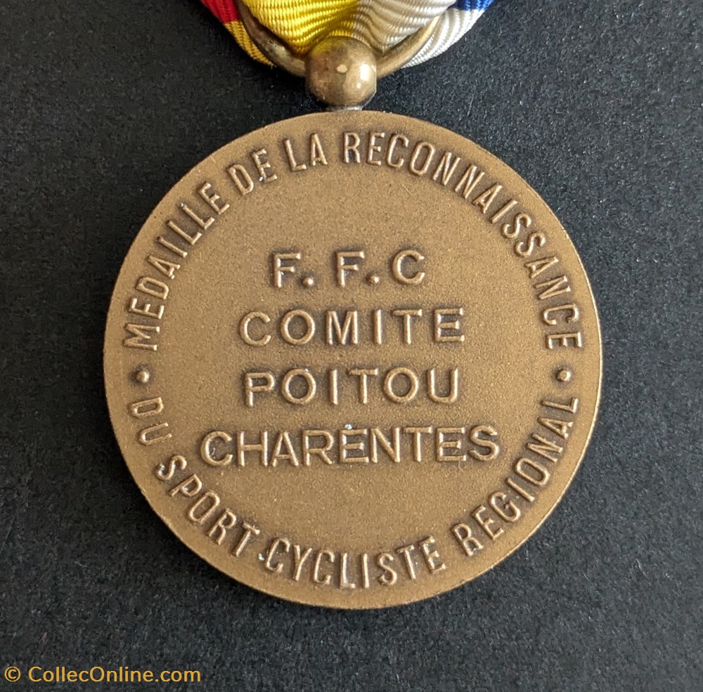 medailles france medaille de la reconnaissance du sport cycliste regional