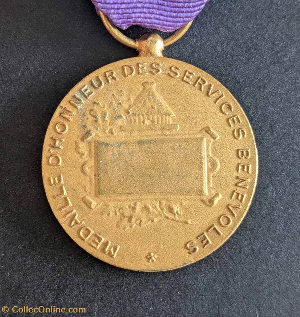 medailles france medaille honneur des services benevoles
