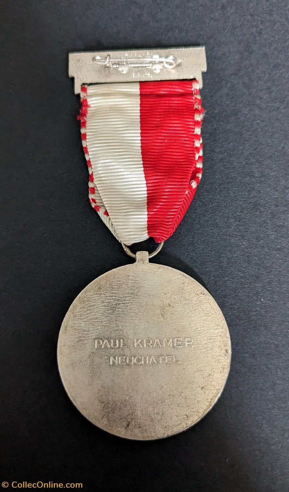 medailles suisse medaille du prix de tir hiver 1959