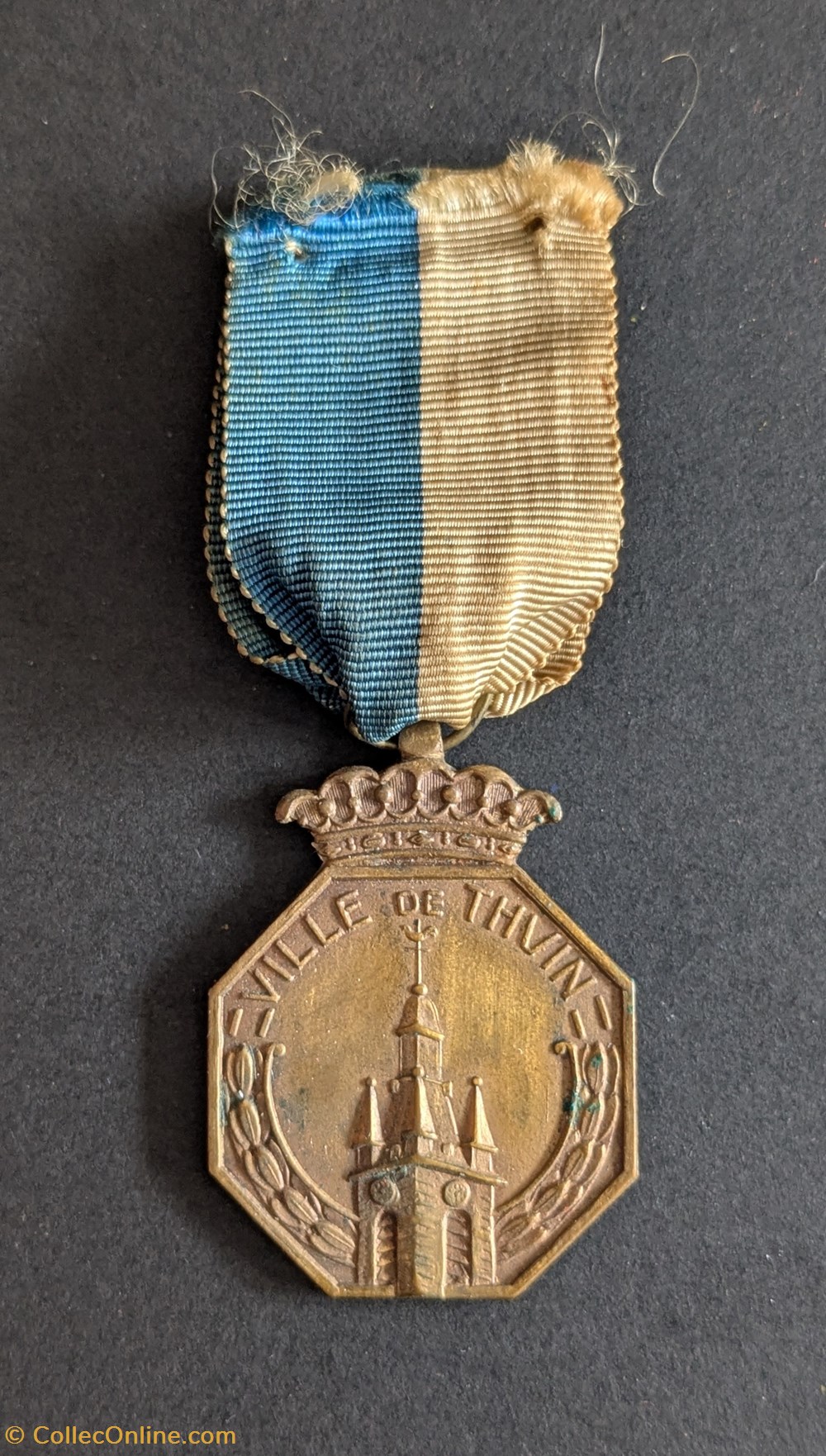 medailles belgique g2 medaille de reconnaissance de la ville de thuin