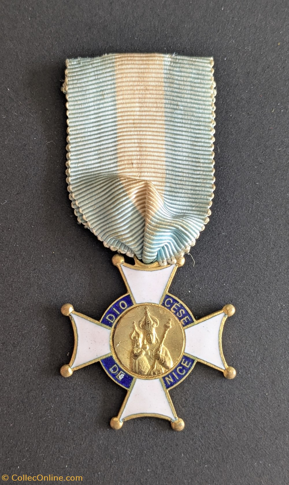 Croix du Mérite Diocésain de Nice medailles france croix du merite diocesain de nice