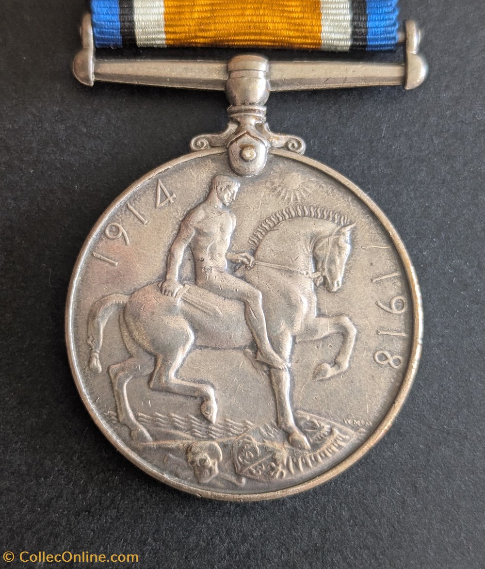 G1 - British War Medal 1914-1918 medailles royaume uni g1 british war medal 1914 1918
