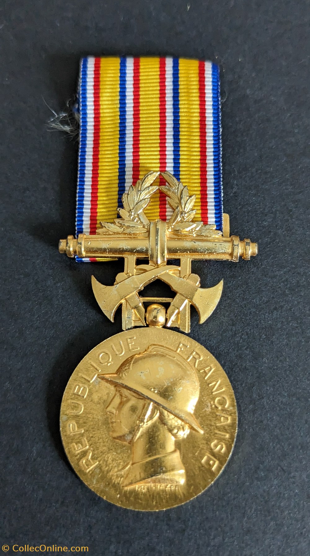 medailles france medaille honneur des sapeurs pompiers n 2