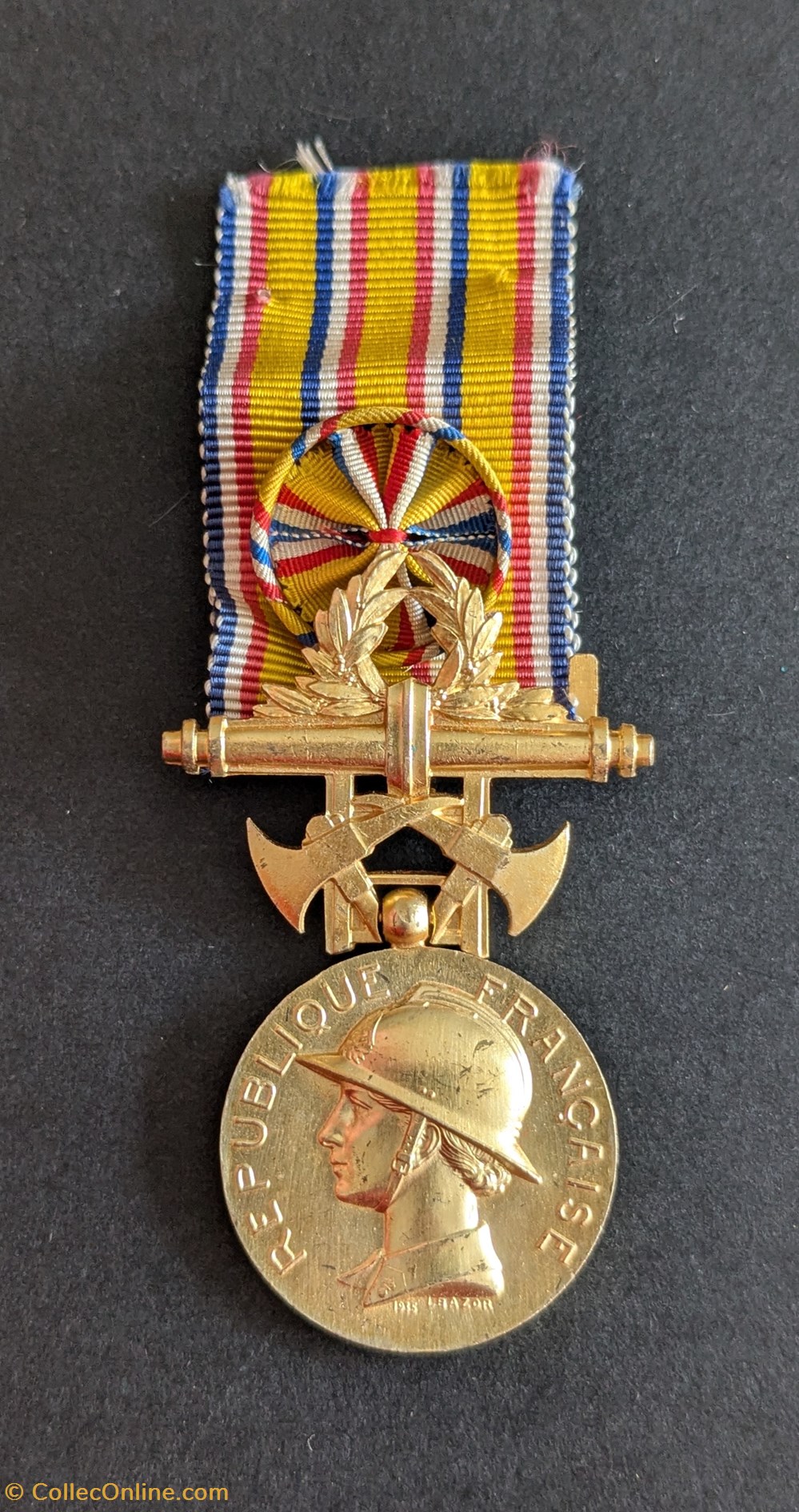 Médaille d'honneur des sapeurs-pompiers pour services exceptionnels medailles france medaille honneur des sapeurs pompiers pour services exceptionnels