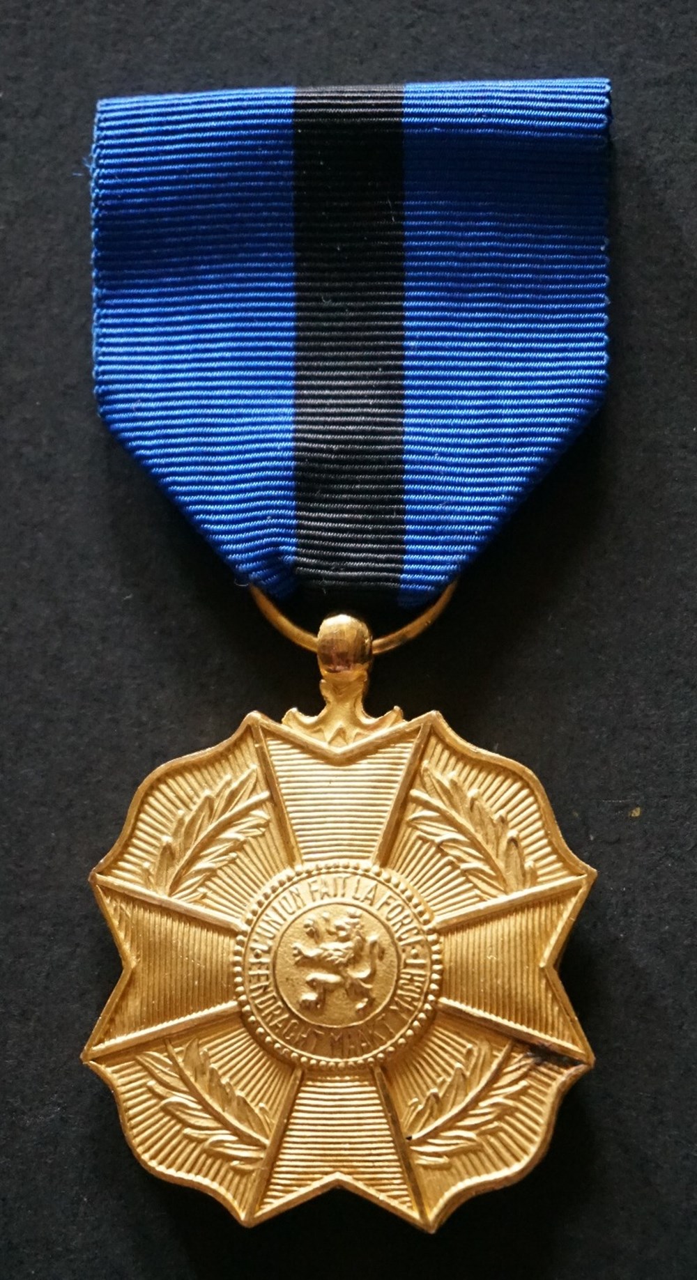 ONB - Ordre de Léopold II médaille d'or medailles belgique onb ordre de leopold ii medaille or