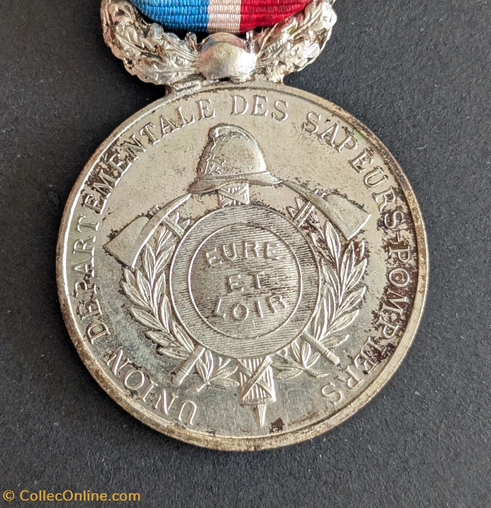 medailles medaille de union departementale des sapeurs pompiers eure et loir