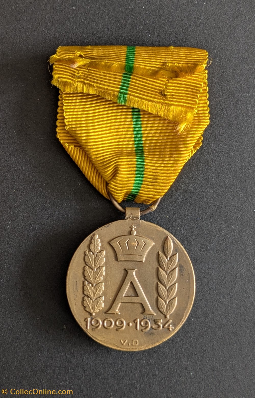medailles belgique medaille commemorative du regne du roi albert 1er
