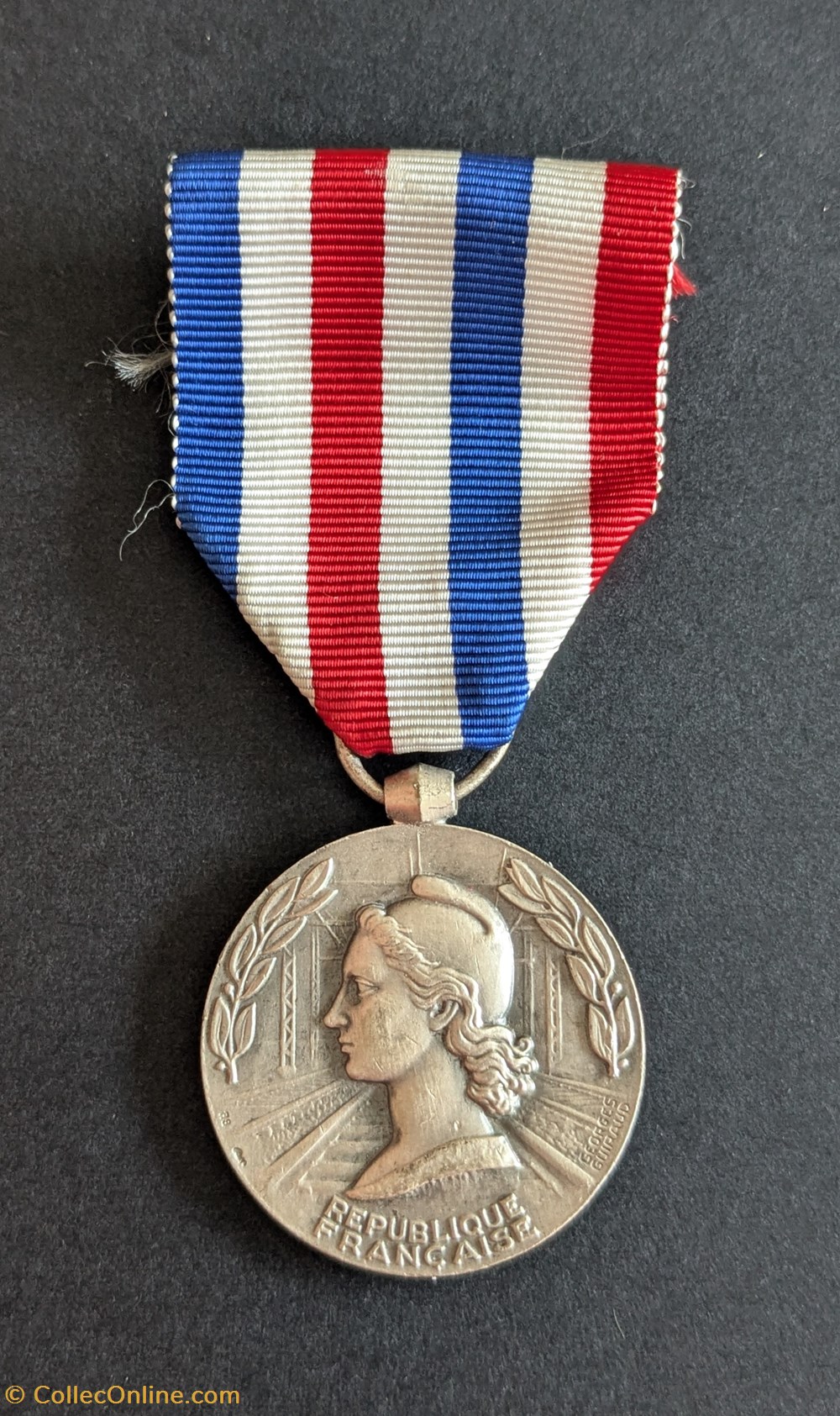 T3 A - médaille d'Honneur des Chemins de Fer medailles france t3 a medaille honneur des chemins de fer