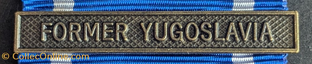 Médaille pour les opérations en Yougoslavie - FORMER YOUGOSLAVIA 2 militaria medaille pour les operations en yougoslavie former yougoslavia
