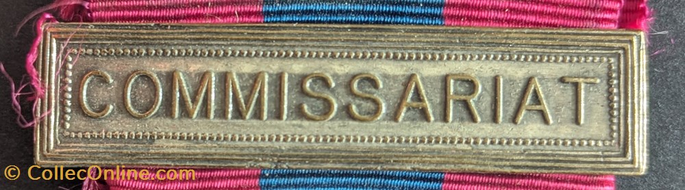 COMMISSARIAT medailles france commissariat