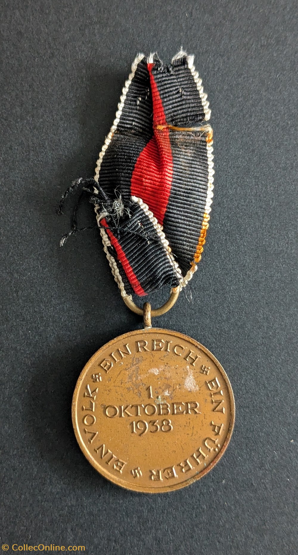 3 RCH - Médaille commémorative du 1er octobre 1938 medailles 3 rch medaille commemorative du 1er octobre 1938