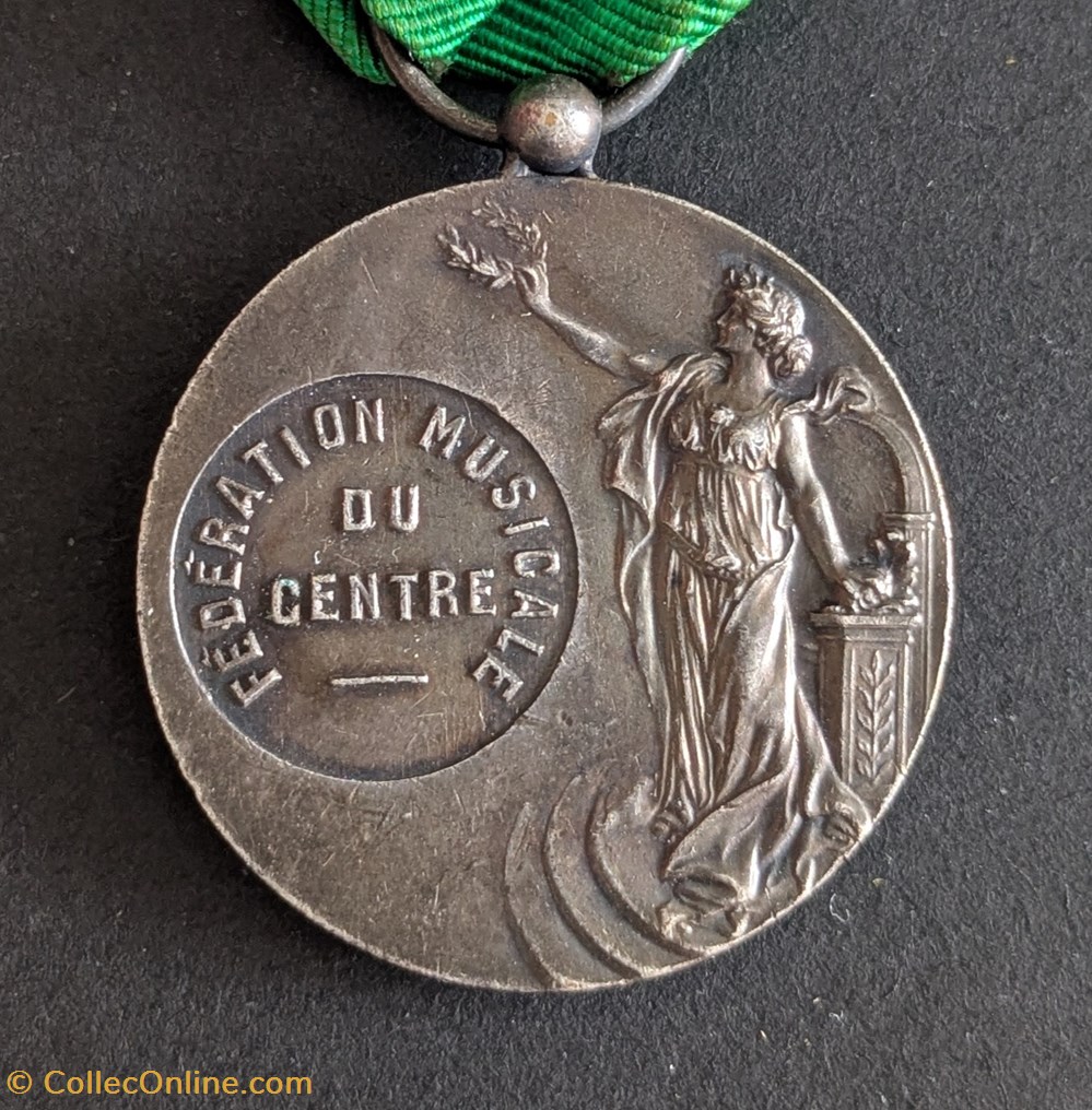 medailles medaille de la federation musicale du centre