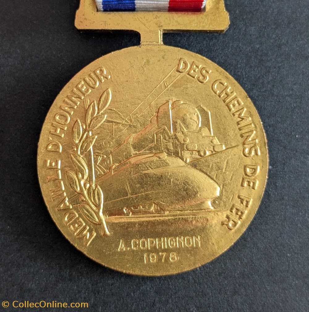 medailles france t4 o medaille honneur des chemins de fer
