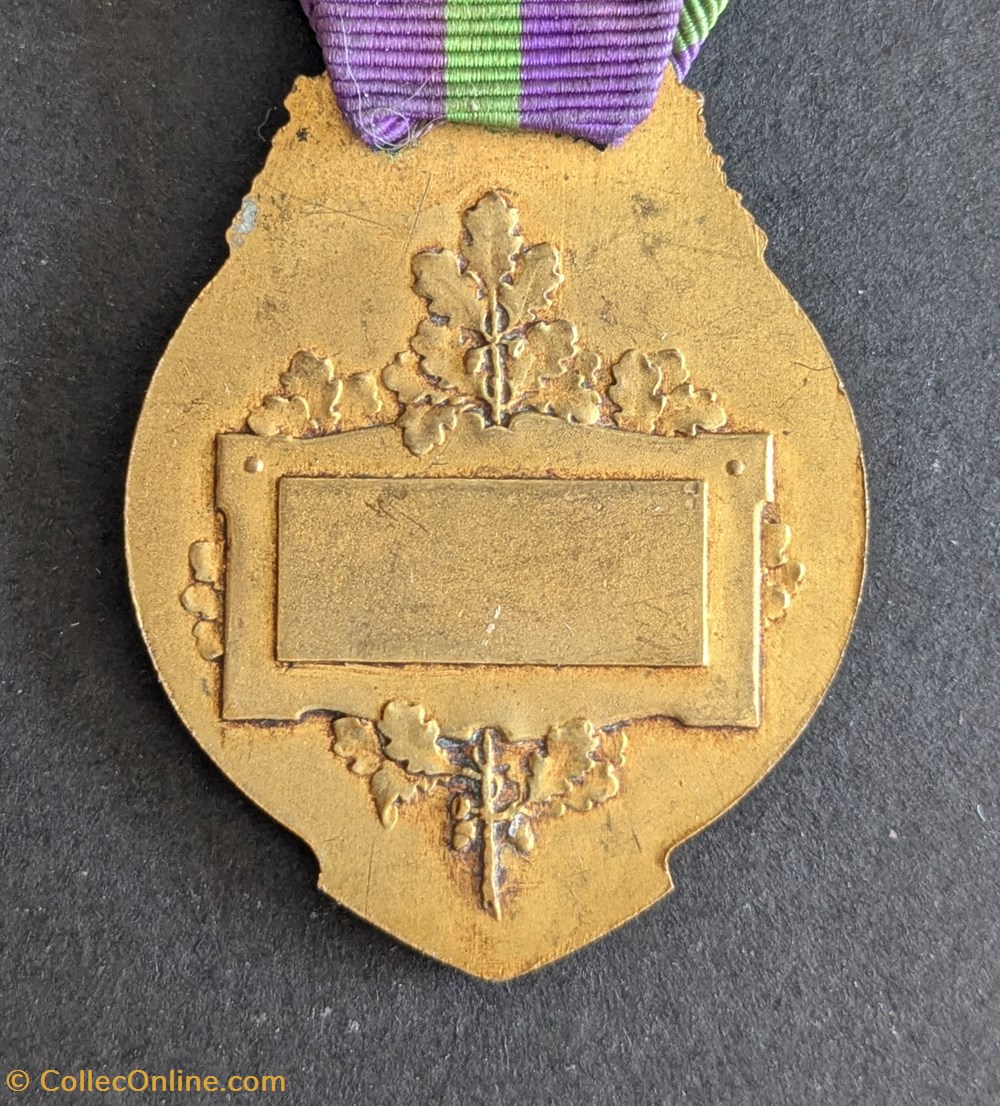 medailles medaille de union des fanfares de trompettes trompes de chasse tambours et clairons de france
