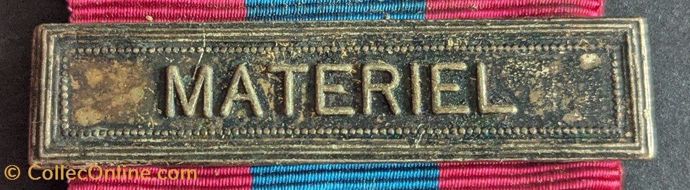 medailles france materiel