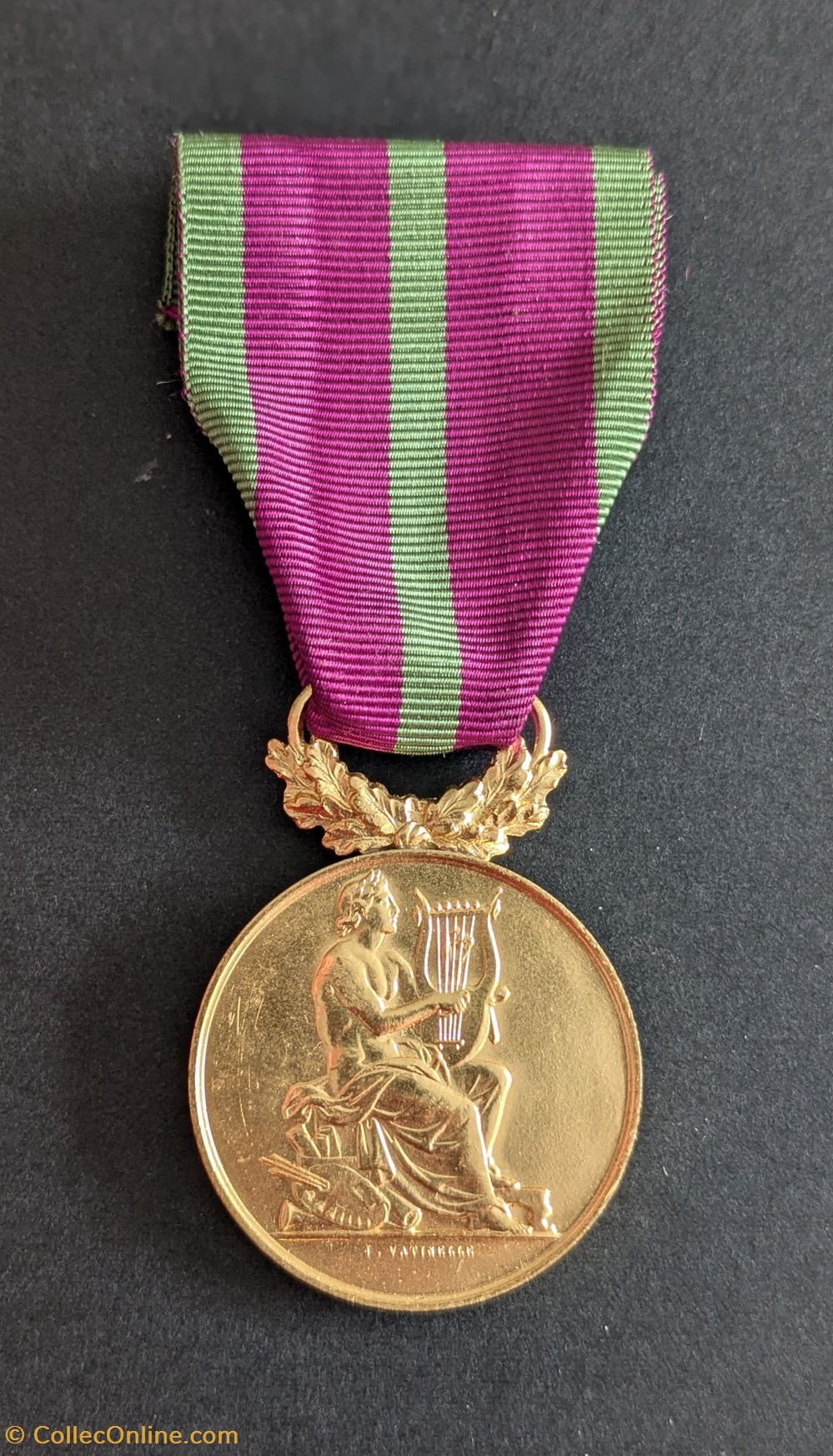 medailles france medaille honneur des societes musicales et chorales variante n 2
