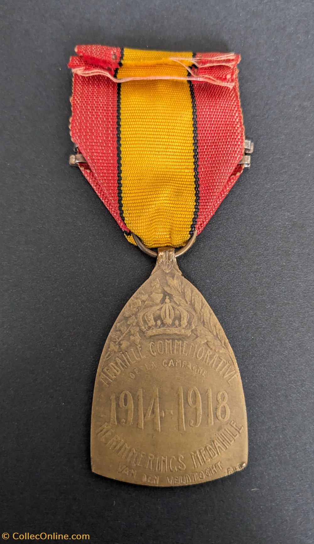medailles belgique g1 medaille commemorative de la campagne 1914 1918