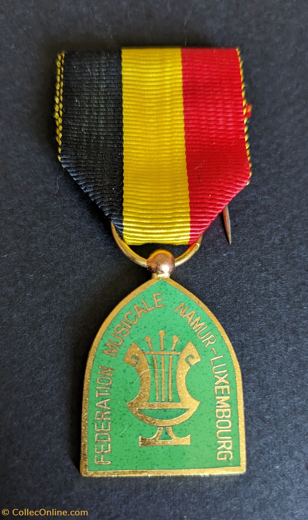 medailles belgique art medaille de la federation musicale namur luxembourg