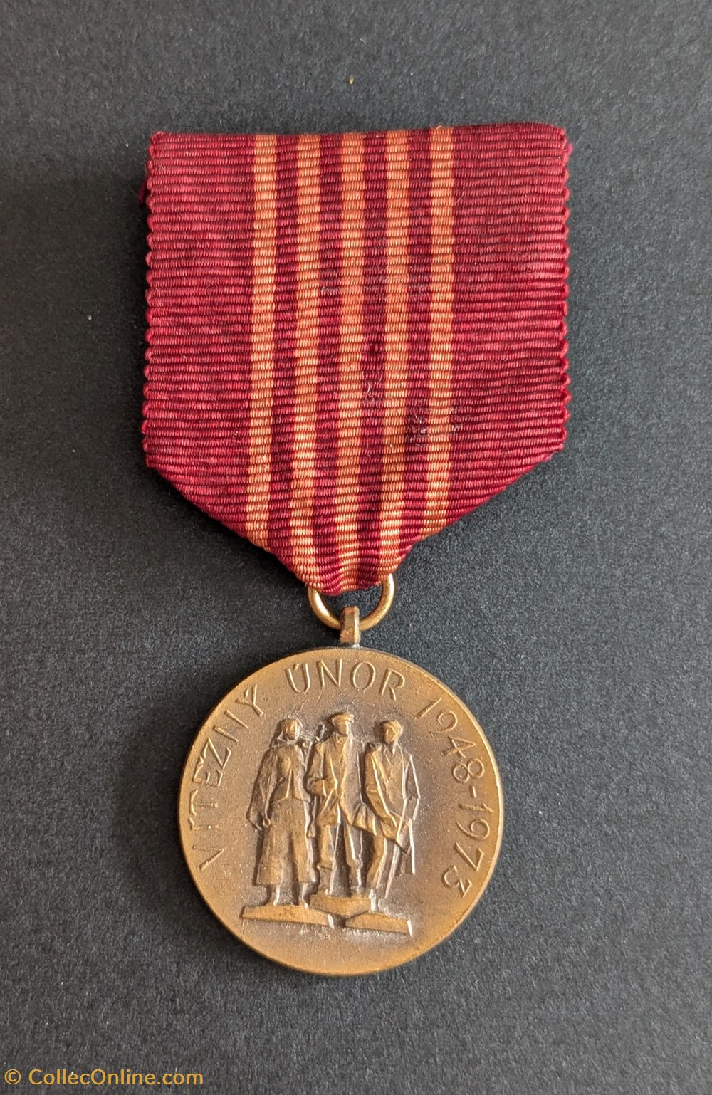 Médaille commémorative du 25ème anniversaire de février victorieux medailles republique tcheque medaille commemorative du 25eme anniversaire de fevrier victorieux