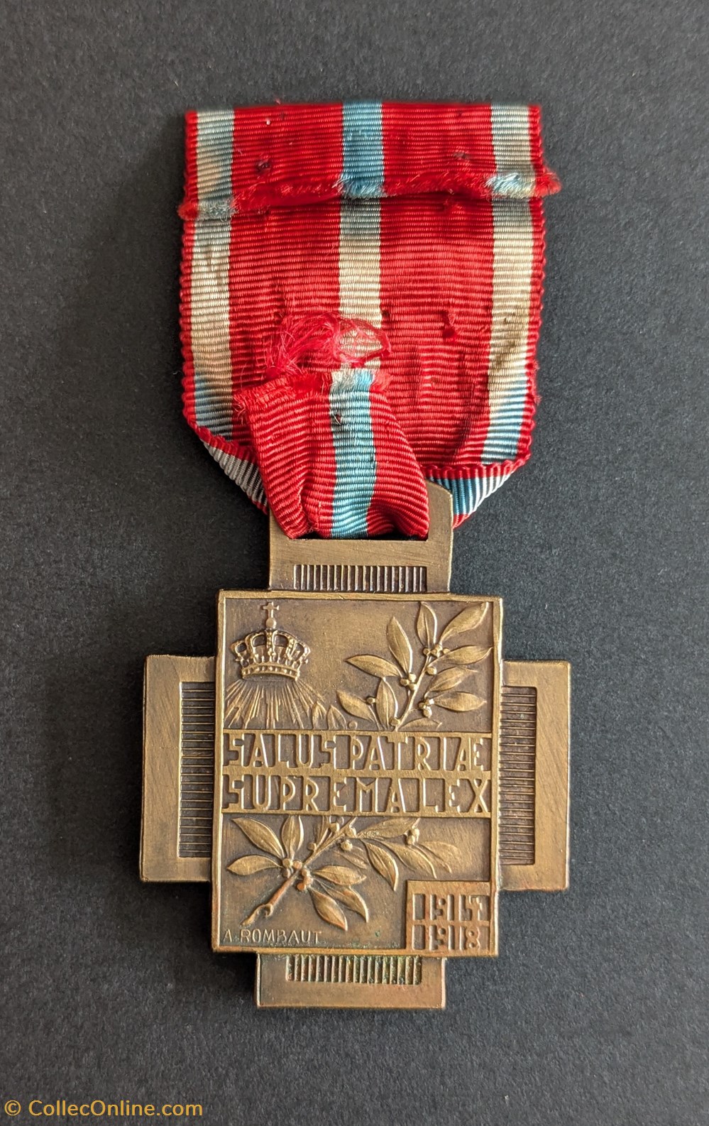 G1 - Croix du Feu 1914-1918 medailles belgique g1 croix du feu 1914 1918
