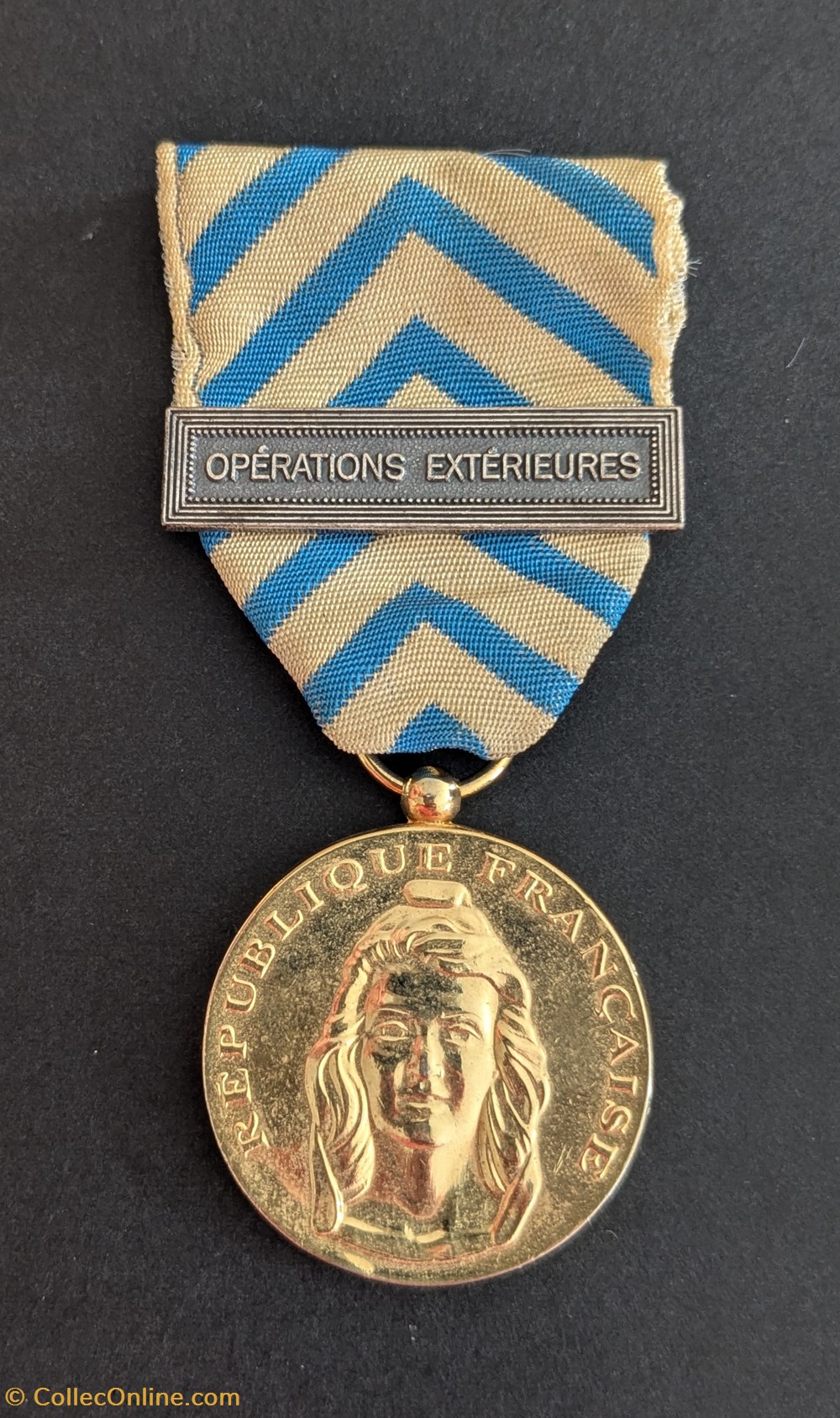 Médaille de Reconnaissance de la Nation - OPERATIONS EXTERIEURES medailles medaille de reconnaissance de la nation operations exterieures