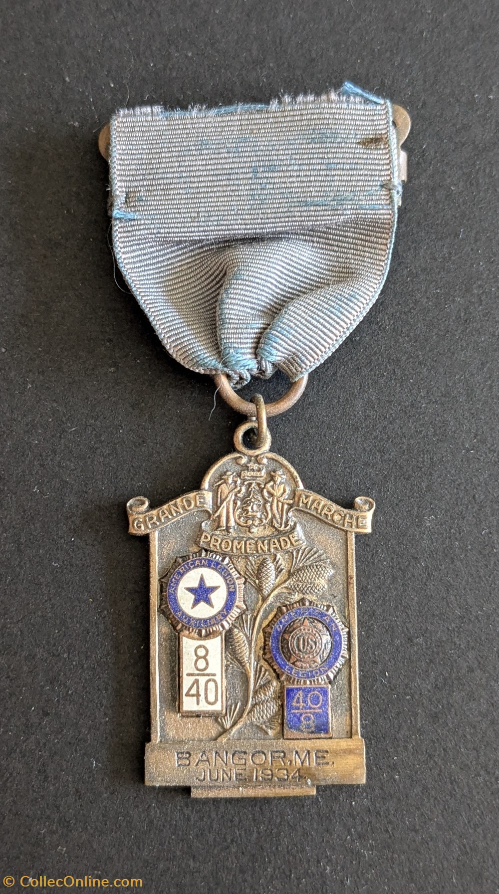 medailles etats unis medaille de la grande promenade 1934 de la societe des 40 08
