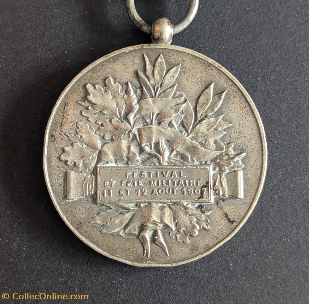 Médaille du festival et fête militaire d’Henin-Lietard medailles medaille du festival et fete militaire d henin lietard