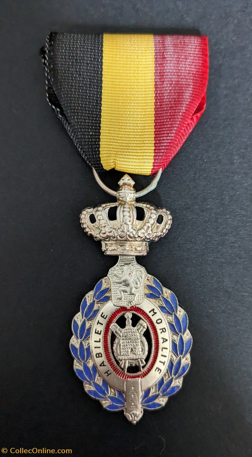 medailles belgique decoration du travail de 2eme classe