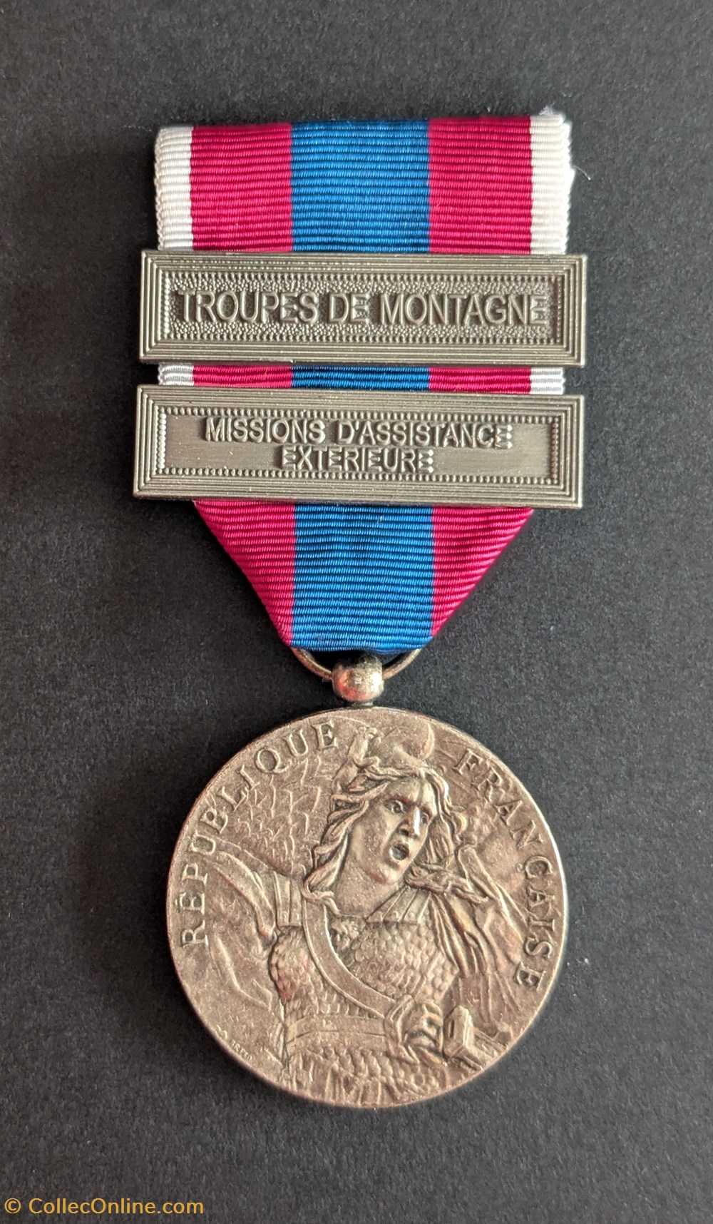 medailles france troupes de montagne missions assistance exterieure
