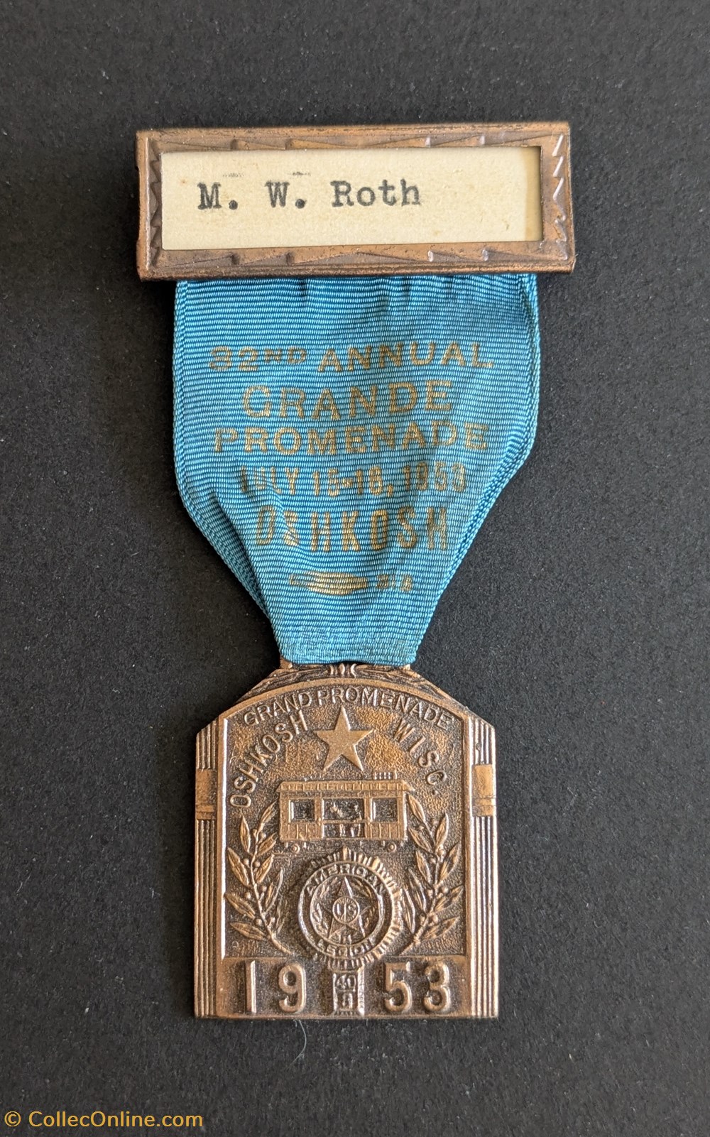 Médaille de la grande promenade 1953 de la Société des 40/8 medailles etats unis medaille de la grande promenade 1953 de la societe des 40 8