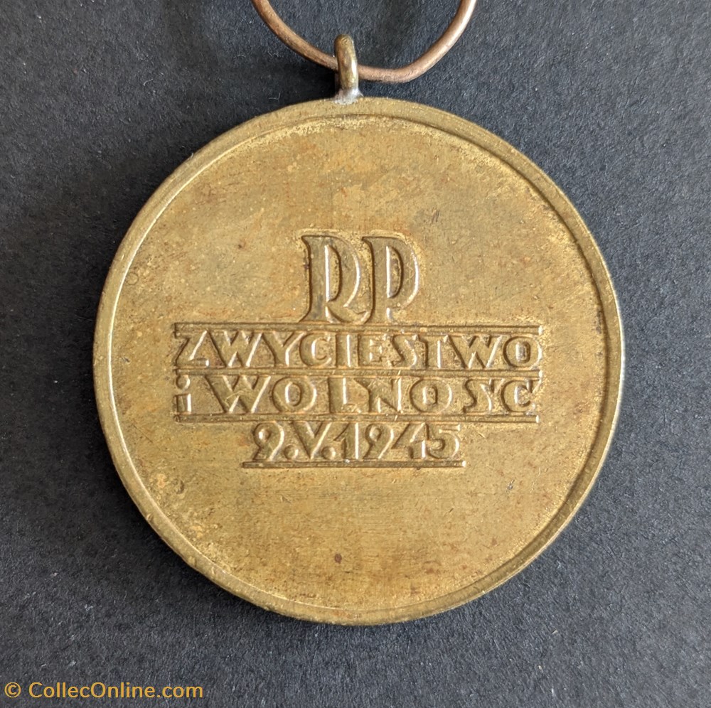 G2 - Médaille de la Victoire et de la Liberté medailles pologne g2 medaille de la victoire et de la liberte