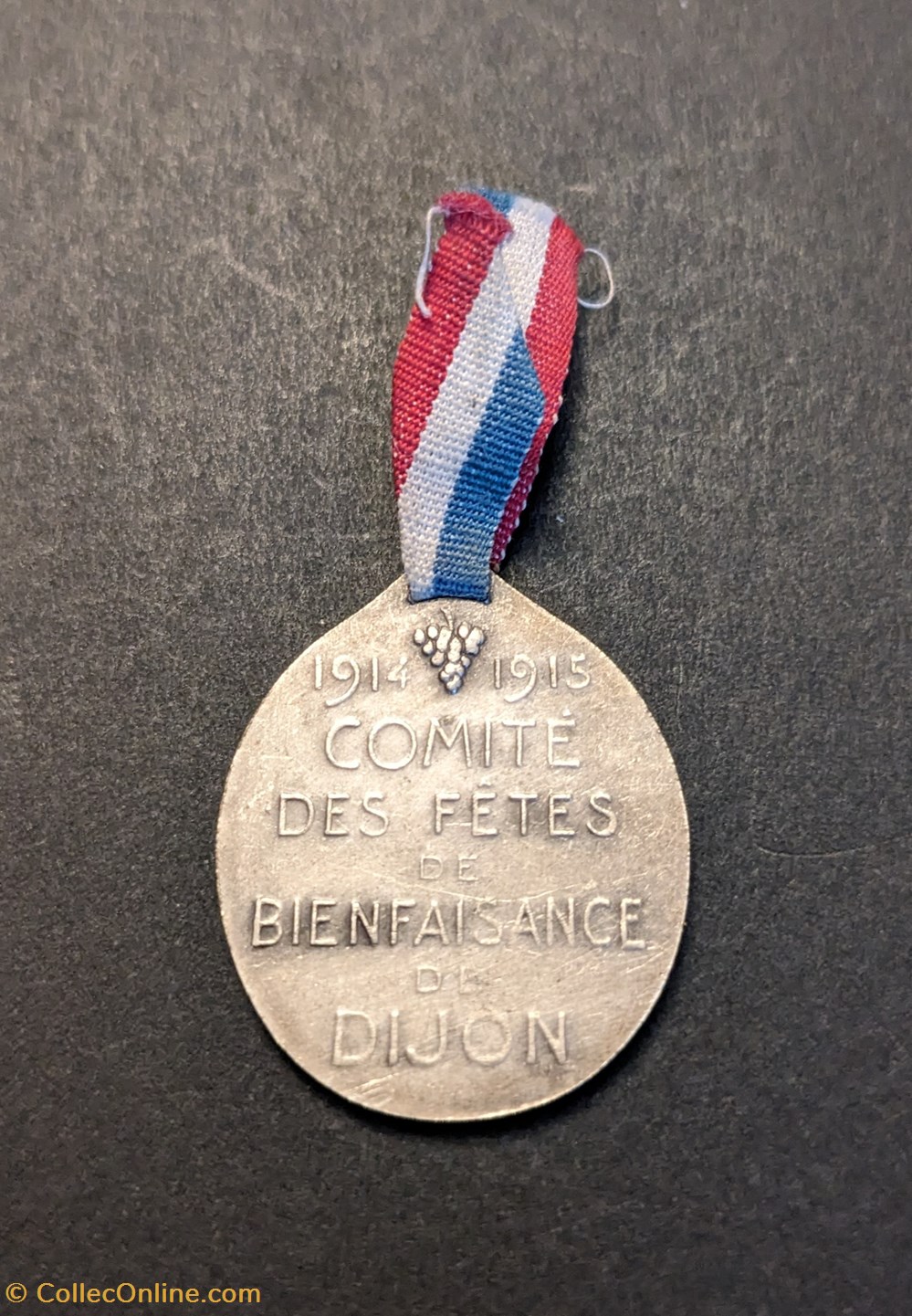 Médaille de bienfaisance du comité des fêtes de Dijon 1914-1915 medailles medaille de bienfaisance du comite des fetes de dijon 1914 1915
