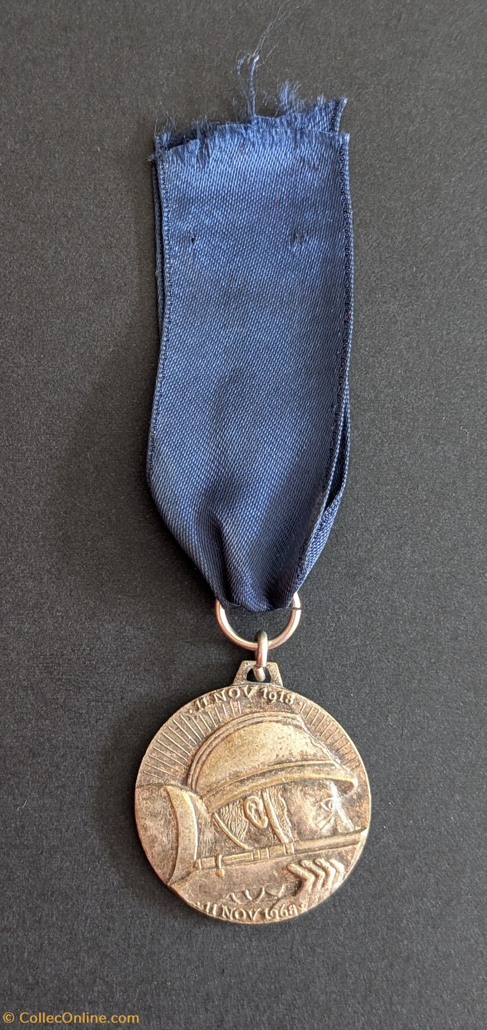 medailles medaille departementale du 50eme anniversaire de armistice de la 1ere gm aube