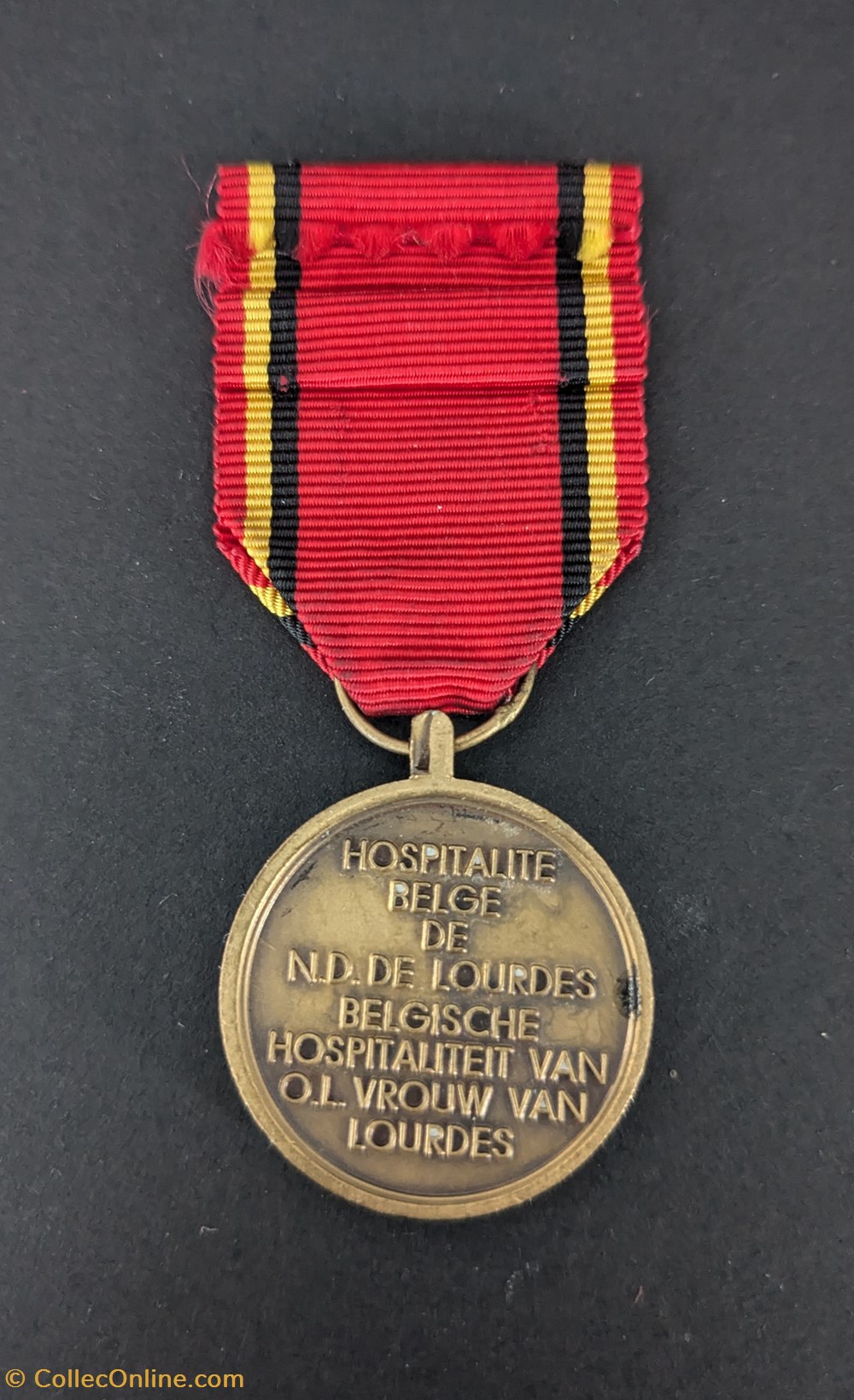 medailles belgique rel medaille de l hospitalite belge de notre dame de lourdes