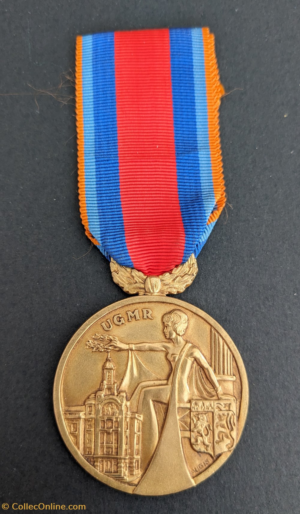 medailles medaille de union generale de la mutualite du rhone
