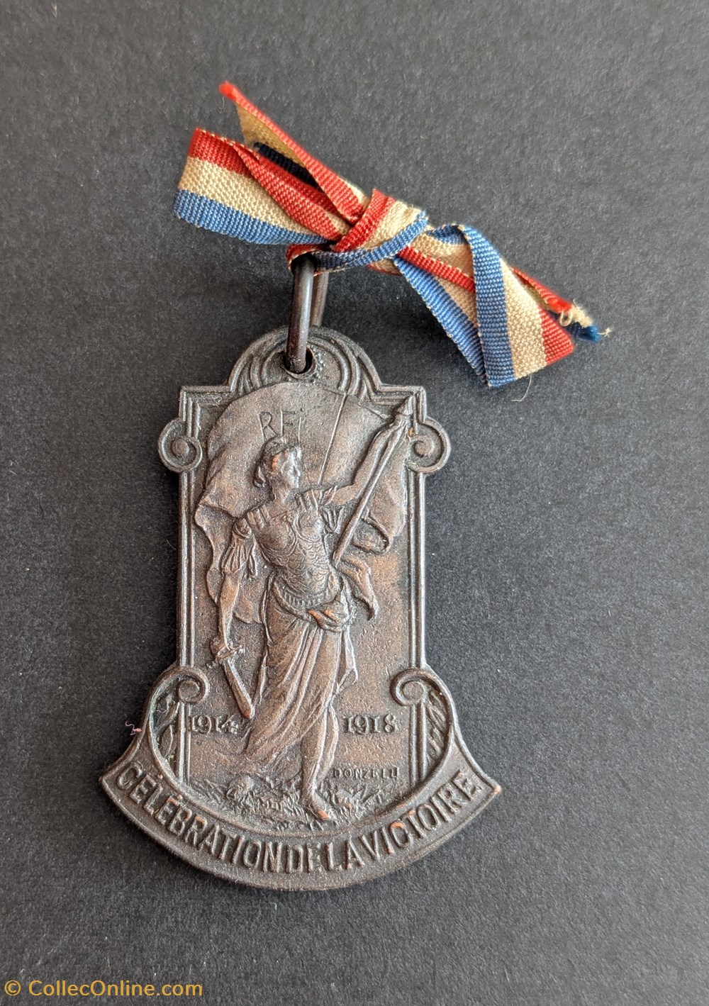 medailles france medaille patriotique de la colonie francaise de milan