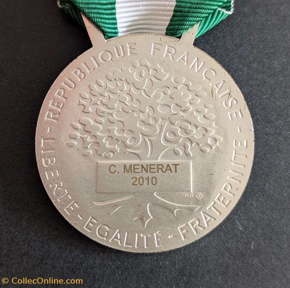 RDC - Médaille d'Honneur Régionale, Départementale et Communale n° 2 medailles france rdc medaille honneur regionale departementale et communale n 2