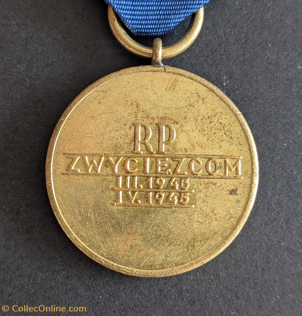 medailles pologne g2 medaille oder neisse et baltique