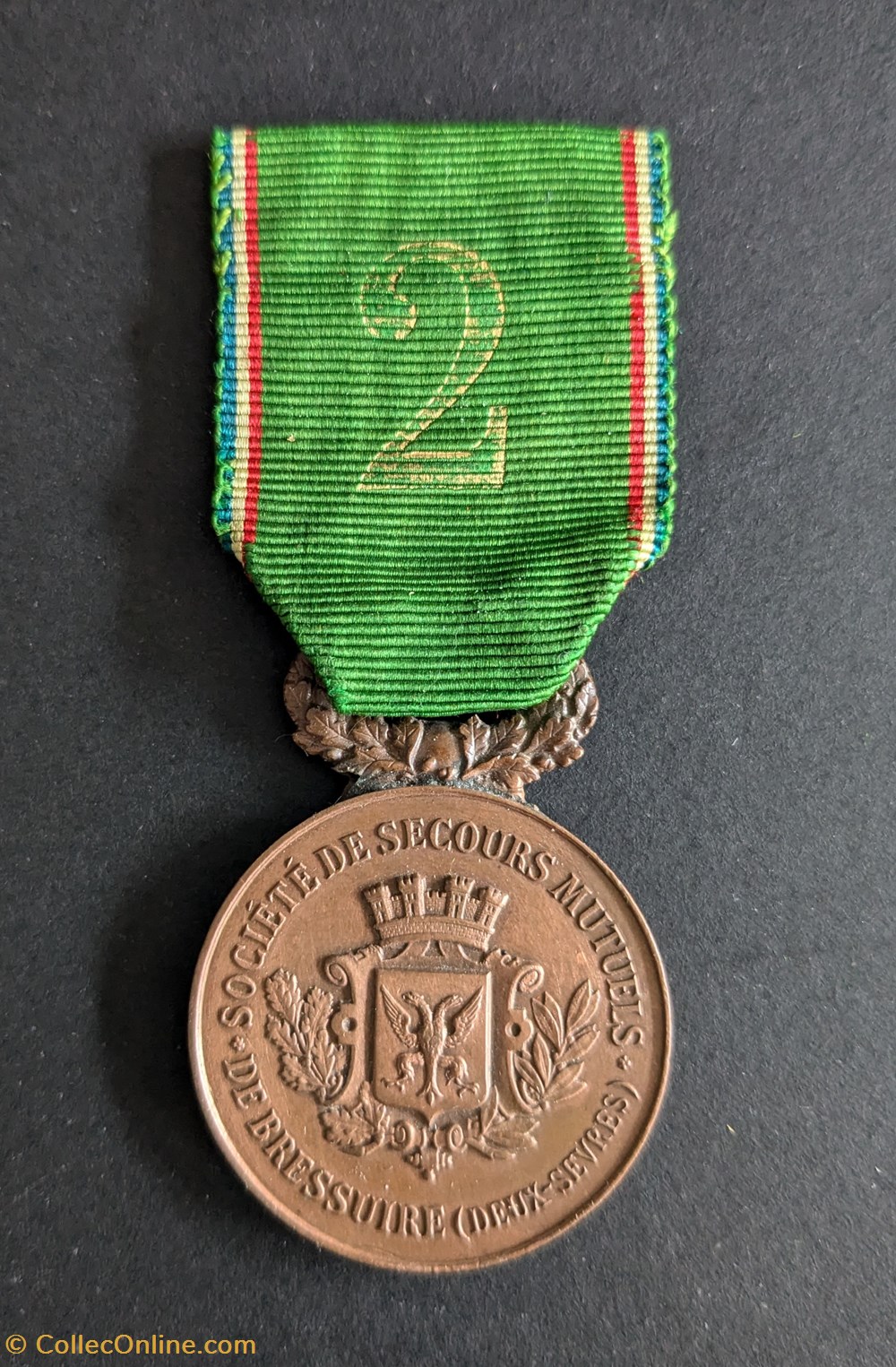 medailles medaille de la societe de secours mutuels de bressuire
