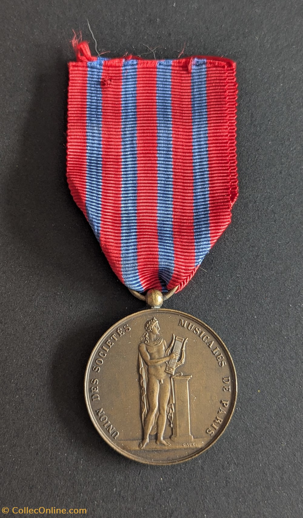 medailles france medaille de union des societes musicales de paris modele n 2