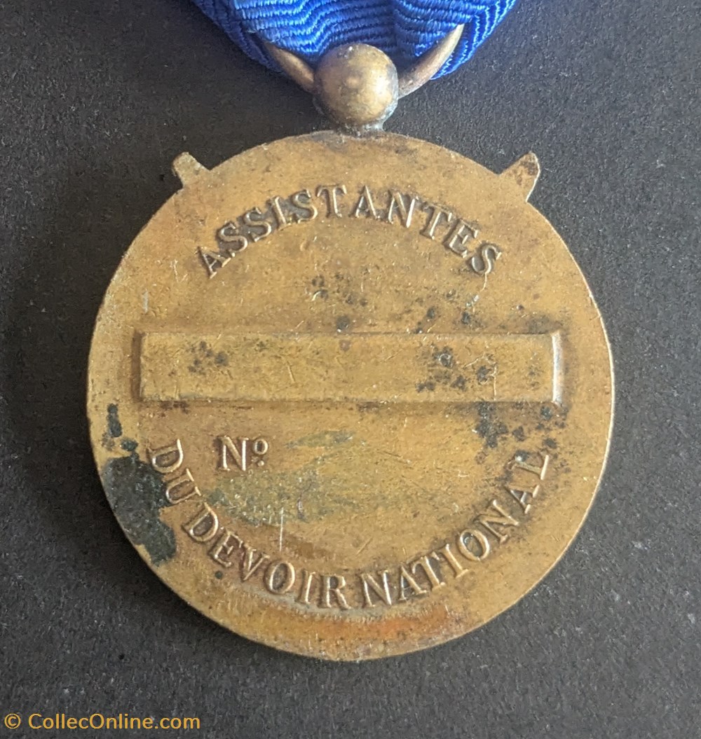 Médaille de l’ Assistance au Devoir National medailles medaille de l assistance au devoir national