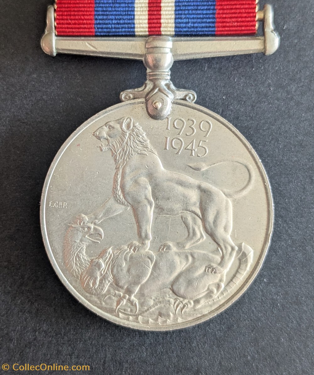 G2 - War Medal 1939-1945 medailles royaume uni g2 war medal 1939 1945