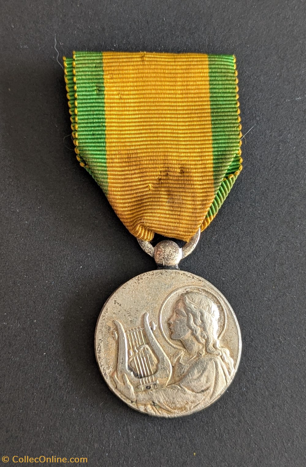 Médaille de l’Union départementale des sociétés musicales et chorales de la Charente-Maritime medailles france medaille de l union departementale des societes musicales et chorales de la charente maritime