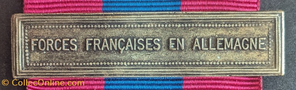 medailles france forces francaises en allemagne