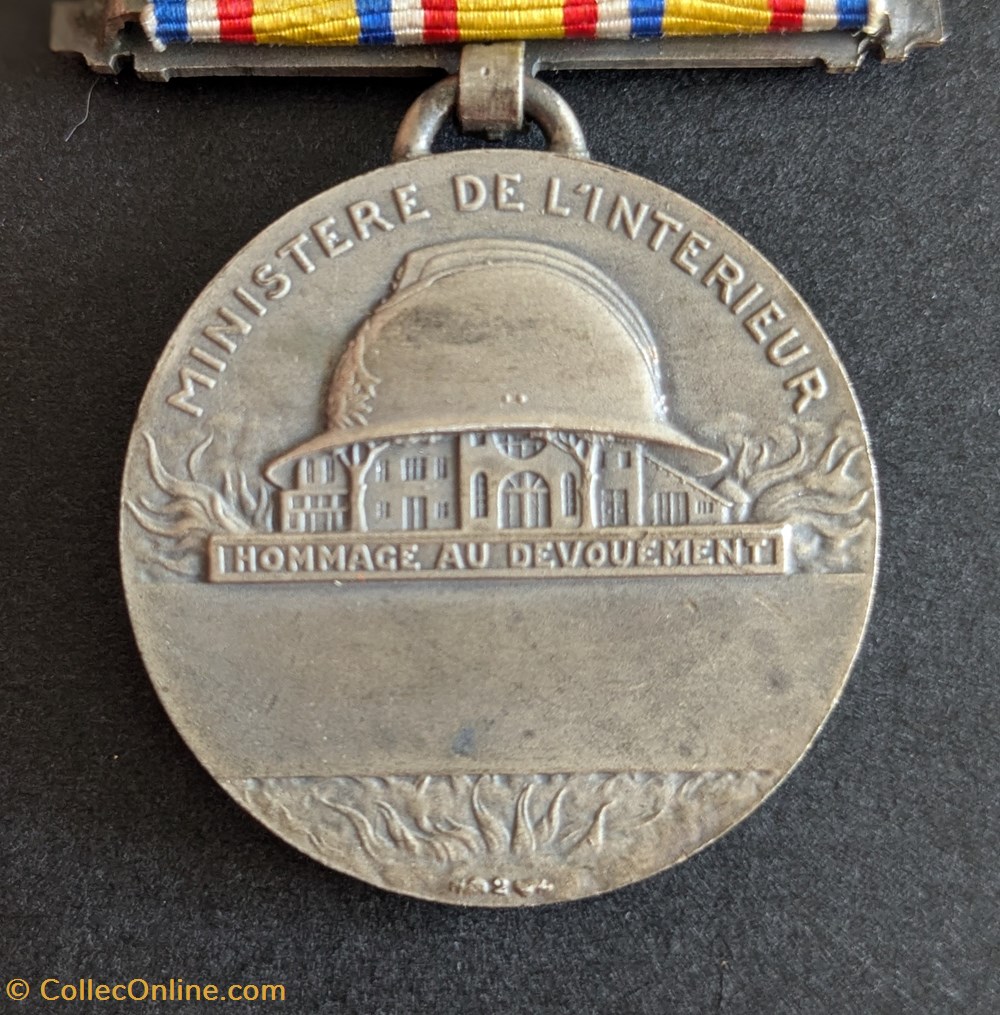 medailles france medaille honneur des sapeurs pompiers n 2
